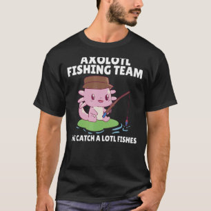 Camiseta Axolotl Angel Team Axolotls Pegamos Um Peixe Lotl