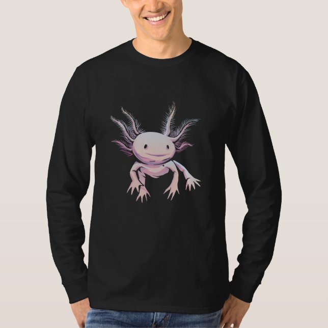 Camiseta Axolotl Animal Realista (Frente)