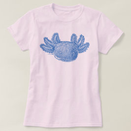 Camiseta Axolotl - AZUL