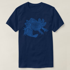 Camiseta Axolotl - AZUL