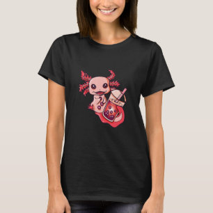 Camiseta Axolotl Bubble Tea Aquarist Fishbowl Pet