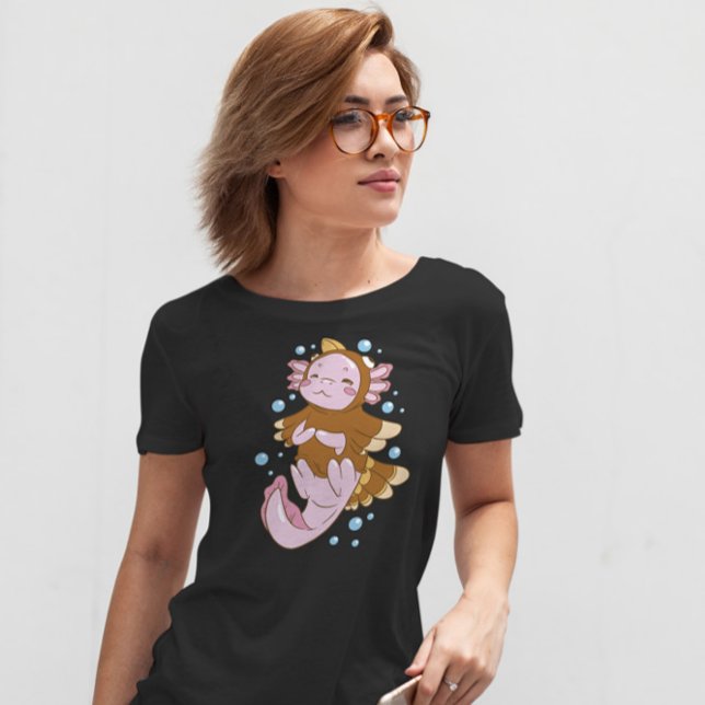 Camiseta Axolotl com roupa de Turquia (Criador carregado)