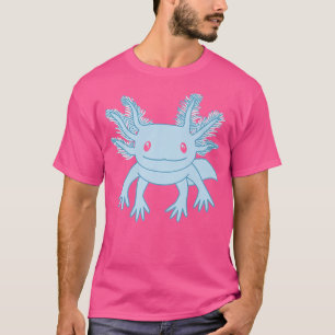 Camiseta Axolotl Cute, Pastel Animado, Pré-Estética Japones