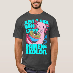 Camiseta Axolotl é apenas uma garota que ama Axolotls Axolo