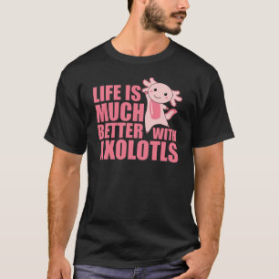 Camiseta Axolotl É Meu Animal Espirituoso - Sweet Axolotl