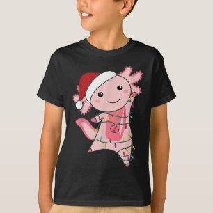 Camiseta Axolotl Fada de Natal Leve Axolotl