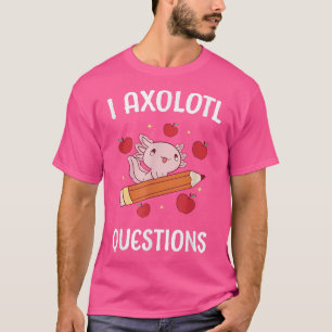 Camiseta Axolotl Faz Perguntas A Estudantes Da Escola Axolo