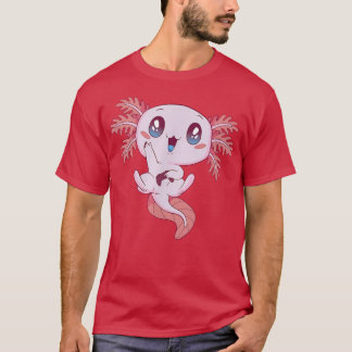 Camiseta Axolotl Gamer Jogos Engraçados Engraçados Axolotls