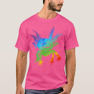 Camiseta Axolotl Kawaii (anfíbio anfíbio)