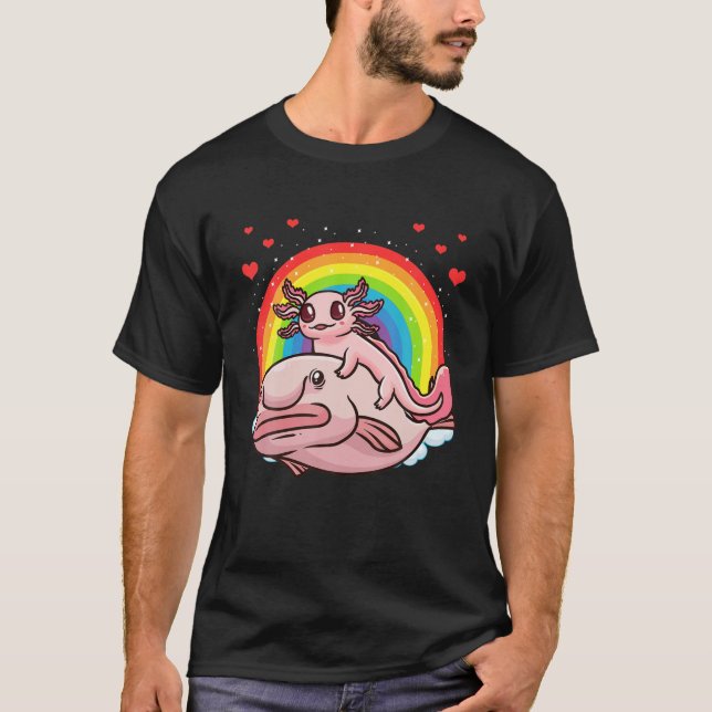 Camiseta Axolotl Kawaii Blobfish (Frente)
