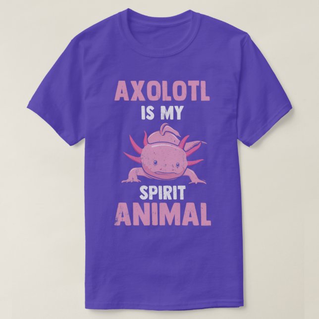 Camiseta Axolotl Larve Kufffig Aquarium Moch Left Gift 1 (Frente do Design)