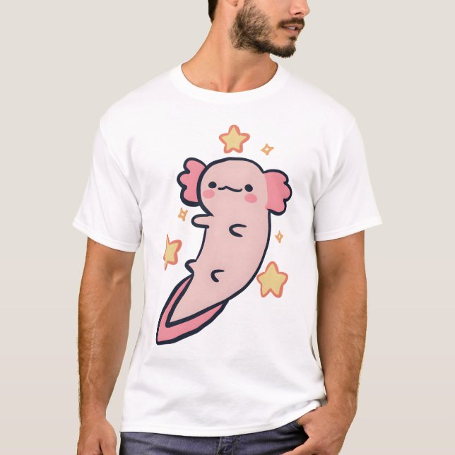 Camiseta Axolotl Magic (Frente)