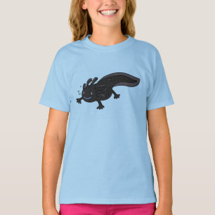 Camiseta Axolotl Melanoide Azul