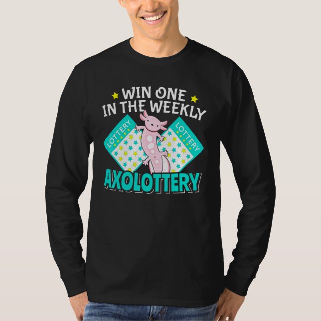 Camiseta Axolotl Mexicano Andando (Frente)