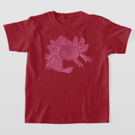 Camiseta Axolotl - ROSA