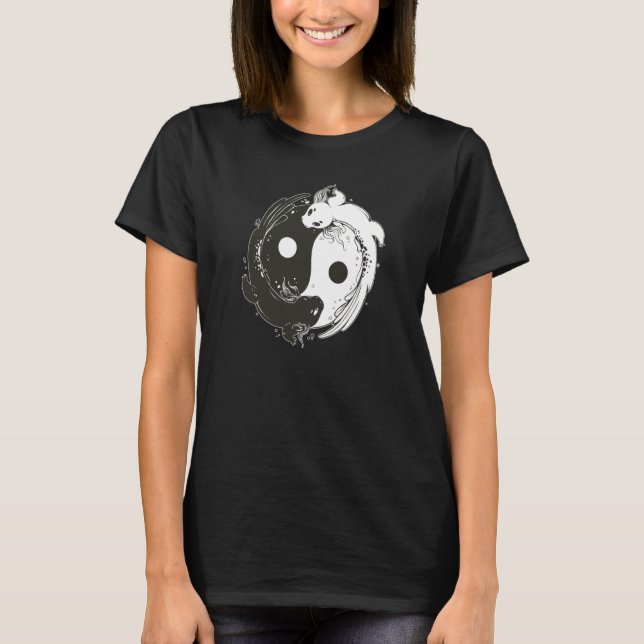 Camiseta Axolotl Yin Yang for Axolotl Fans (Frente)