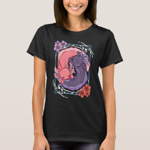 Camiseta Axolotl Yin Yang Plush Pets Cerejeira 1