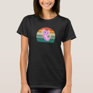 Camiseta Axolotls anfíbios larva aquário Axolotl