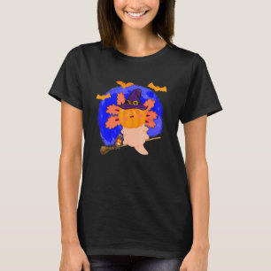 Camiseta Axolotls Cujos Eixos Vintage Pet Animal Halloween
