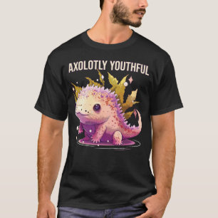 Camiseta Axolotly Jovem Axolotl Anfíbio Mexicano Andante