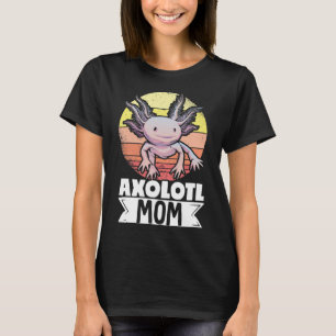 Camiseta Axolots Lover Pet Animal Axolotl Mãe Kawaii