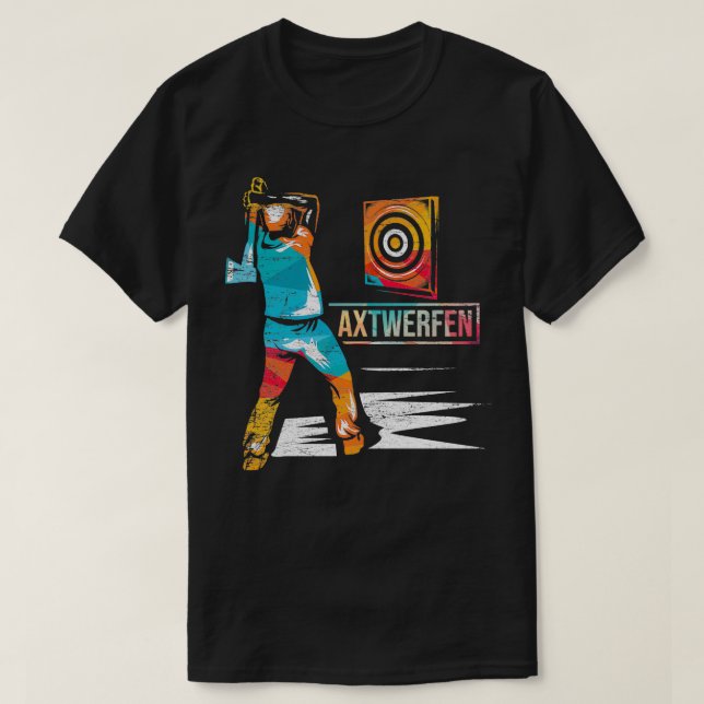 Camiseta Axtwerfen 10 (Frente do Design)