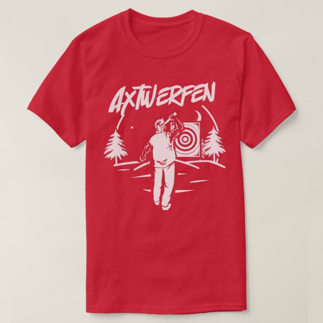 Camiseta Axtwerfen Classic TSirt (Frente do Design)