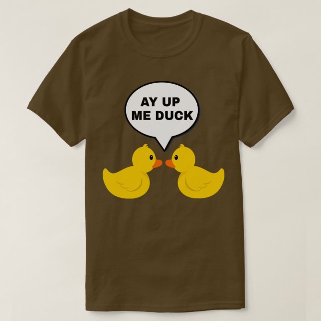 Camiseta Ay Up Duck Black (Frente do Design)