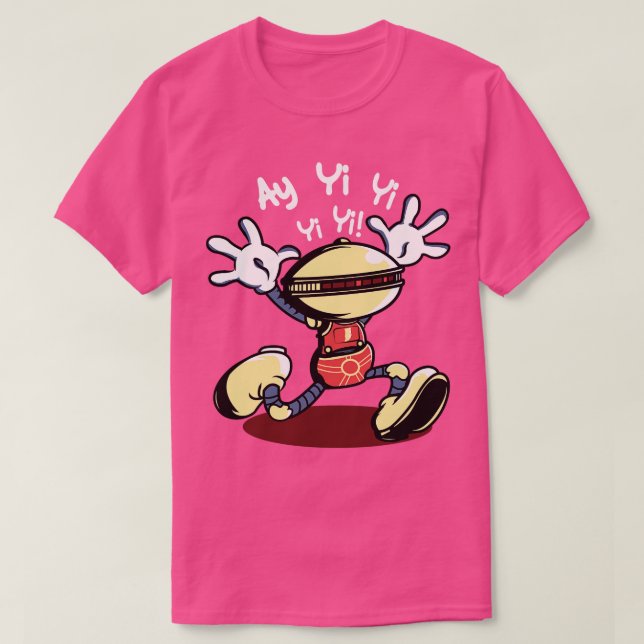 Camiseta Ay yi yi (Frente do Design)