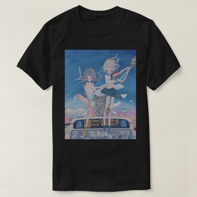 Camiseta aya takano original Premium Scoop (Frente do Design)