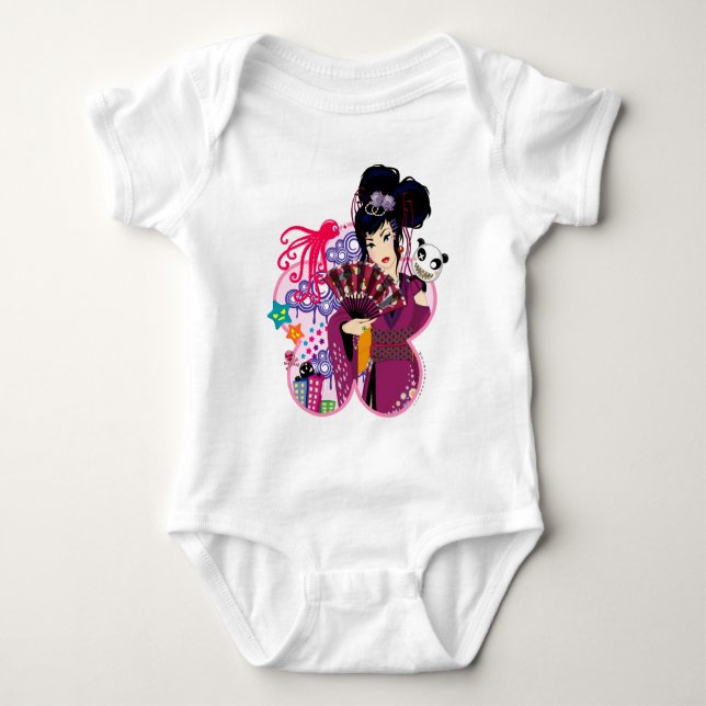 Camiseta Ayaka na cidade de Harajuku (Frente)