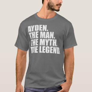 Camiseta Ayden Name Ayden Nome Ayden Nome dado nome
