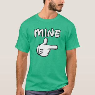 Camiseta Aye é t-shirt da mina
