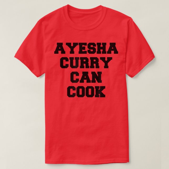 Camiseta Ayesha Curry Pode Cozinhar 224 (Frente do Design)