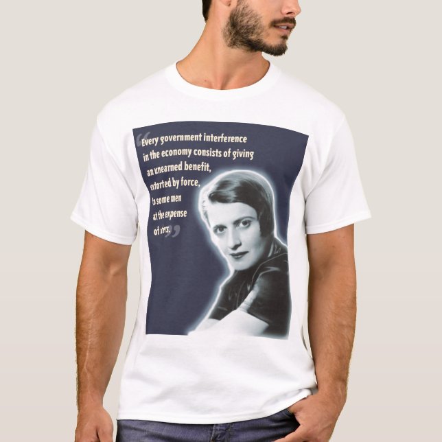 Camiseta Ayn Rand (Frente)