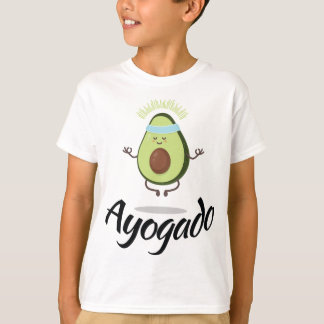 Camiseta Ayogado - Yoga Avocado - Fruta espiritual - Vegan