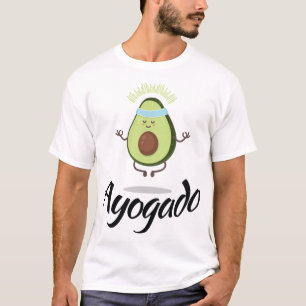 Camiseta Ayogado - Yoga Avocado - Fruta espiritual - Vegan