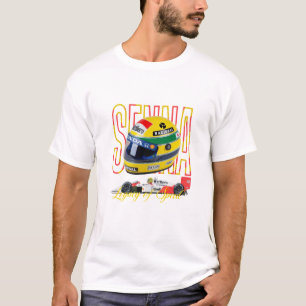 Camiseta Ayrton Senna Fan Fórmula 1 T-Shirt