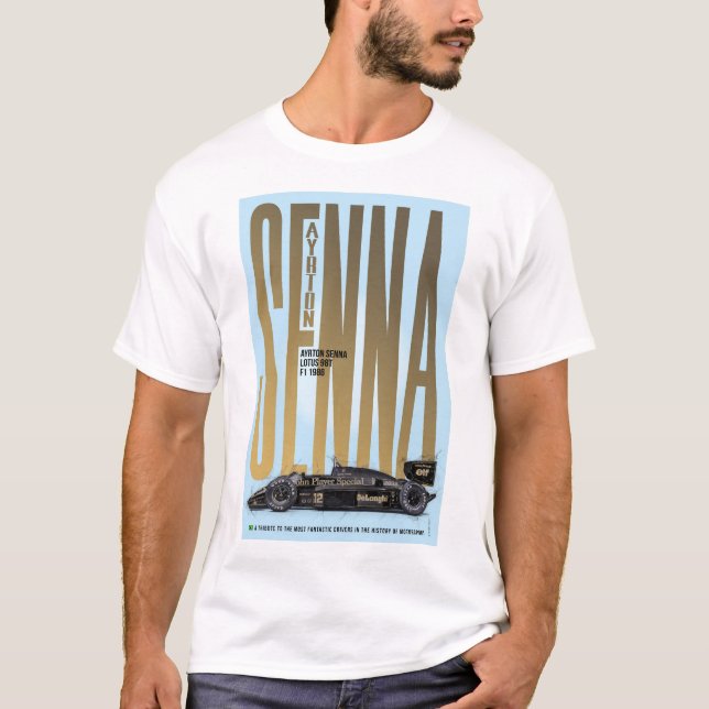 Camiseta Ayrton Senna Tribute (Frente)