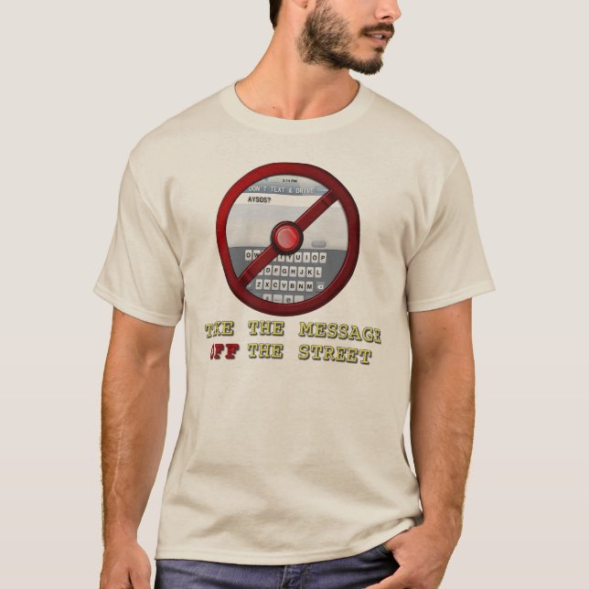 CAMISETA AYSOS? NÃO ENVIE TEXTO E DIRIJA! (Frente)