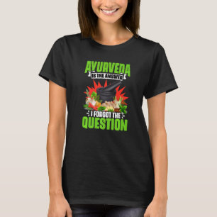 Camiseta Ayurvedic Curando Humor Para Uma Saúde Dosha Ayurv