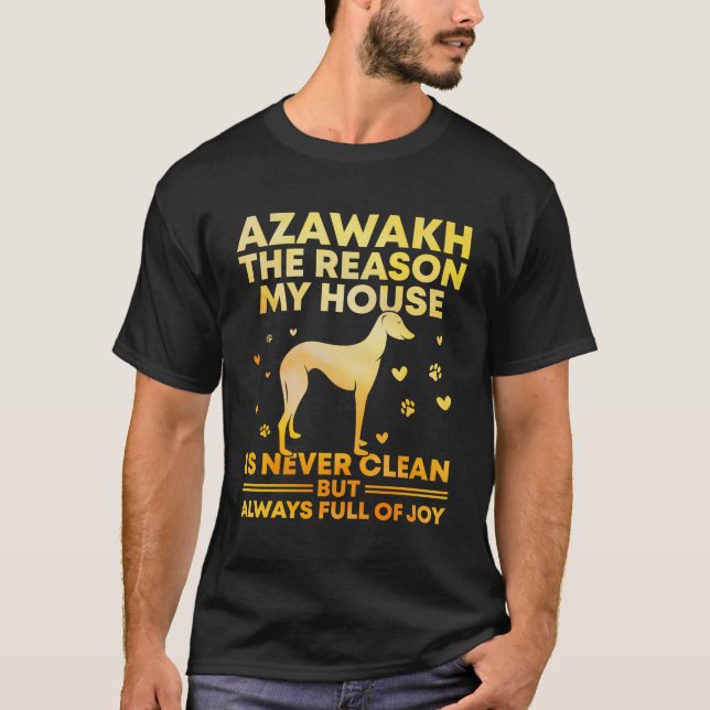 Camiseta Azawakh Dog Owner Arabian Greyhound Tuareg Sloughi (Frente)