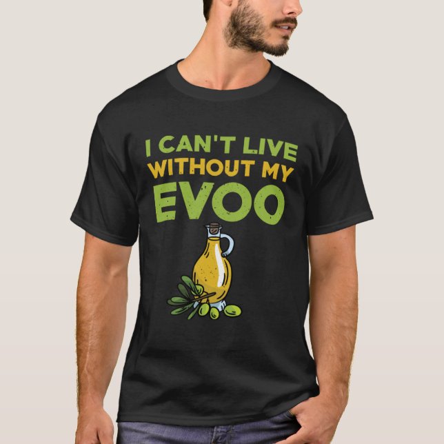 Camiseta Azeite excelente Azeite Virgem Extra Sapo EVOO Lov (Frente)