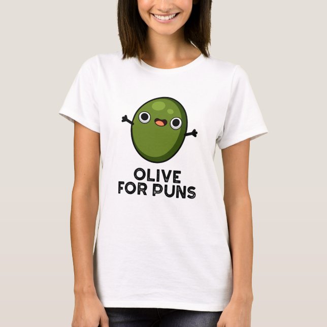 Camiseta Azeitona Para Canhões De Fruta Funcional (Frente)