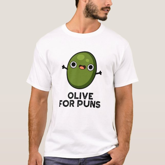 Camiseta Azeitona Para Canhões De Fruta Funcional (Frente)