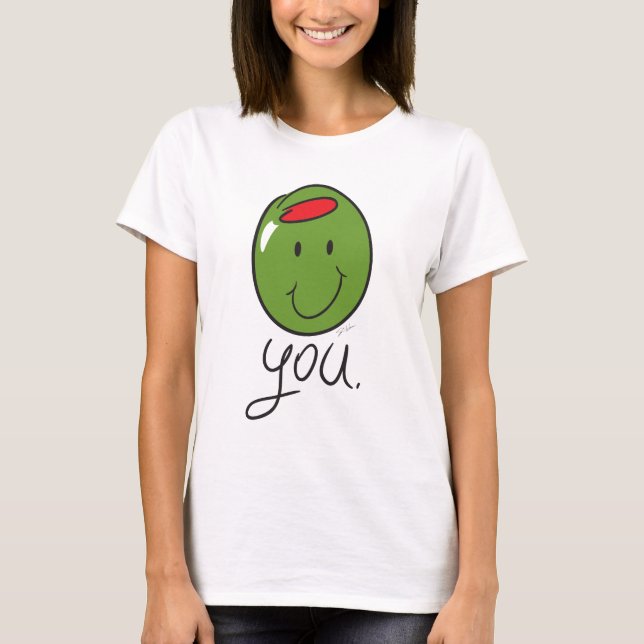 Camiseta Azeitona você (Frente)