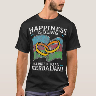 Camiseta Azerbaijani Wedding Azerbaijan Marriage Married