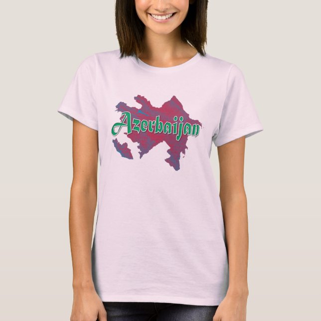 Camiseta Azerbaijão (Frente)