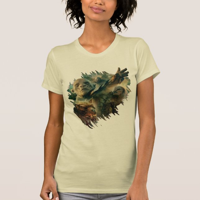 Camiseta Azog, Narzug e Gráfico Bolg (Frente)