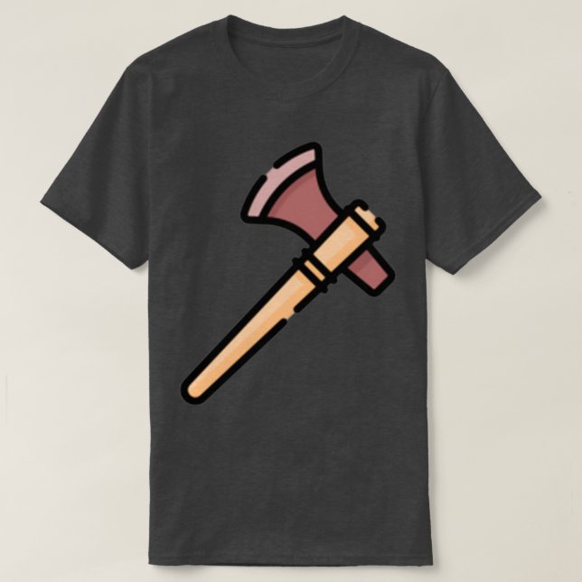 Camiseta Aztec Ax (Frente do Design)